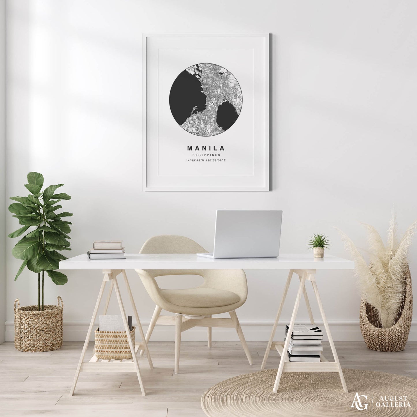 Manila Minimalist Map