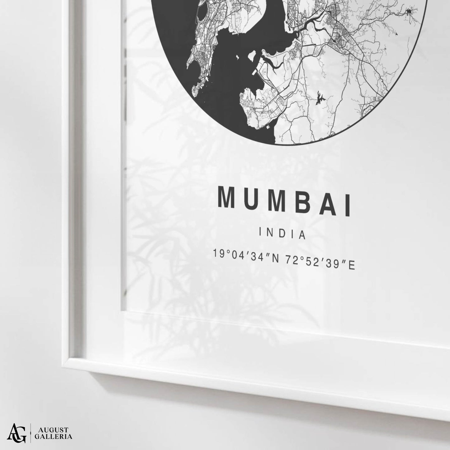 Mumbai Minimalist Map
