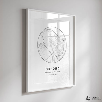 Oxford Minimalist Map