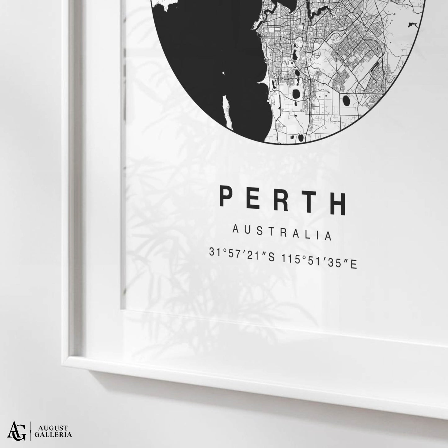 Perth Minimalist Map