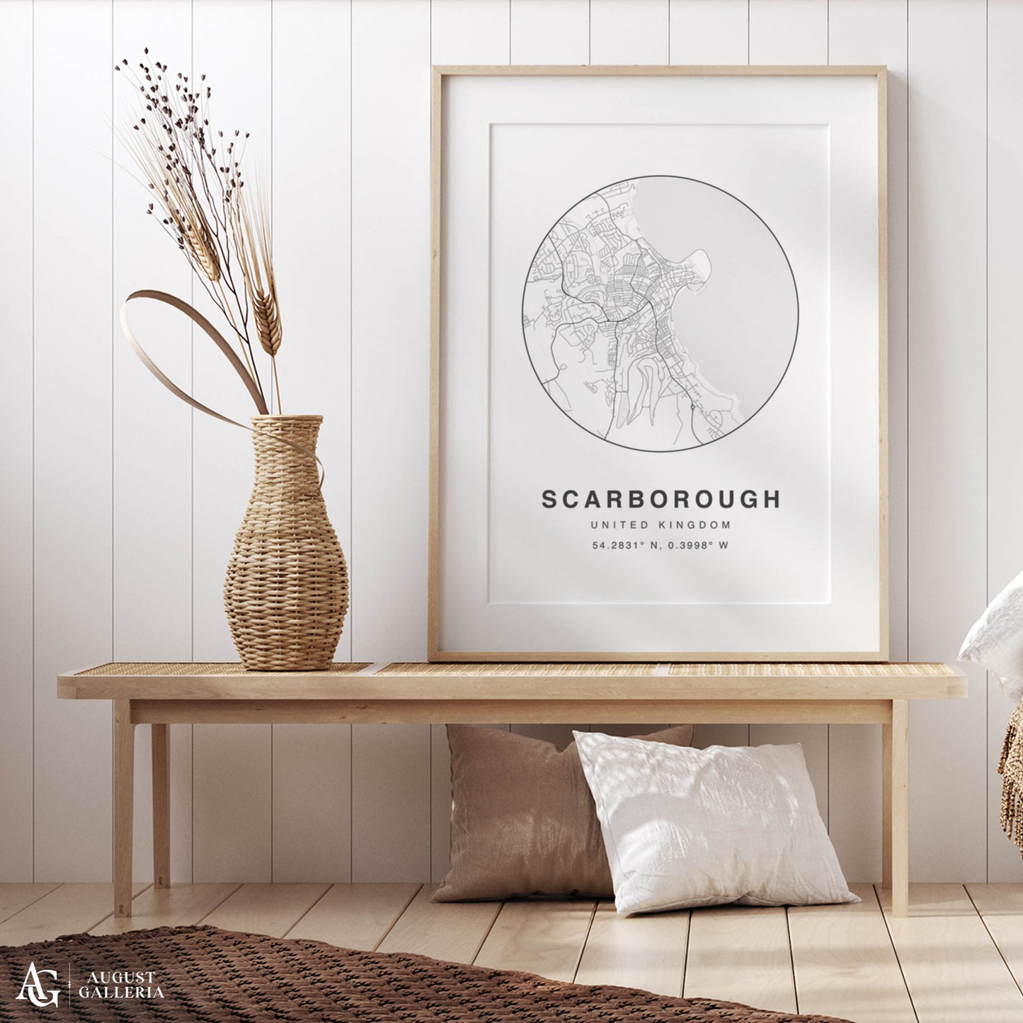 Scarborough Minimalist Map