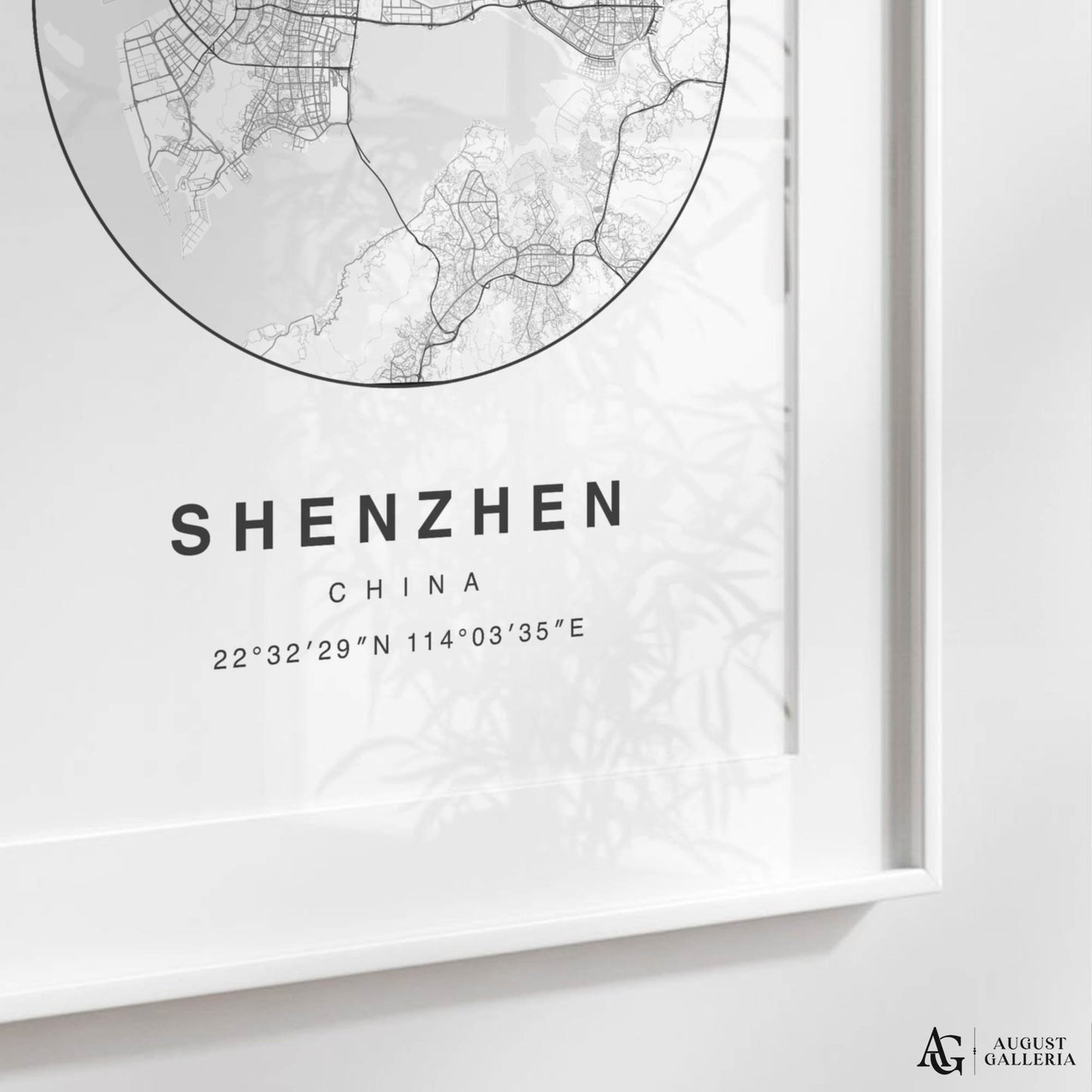 Shenzhen Minimalist Map