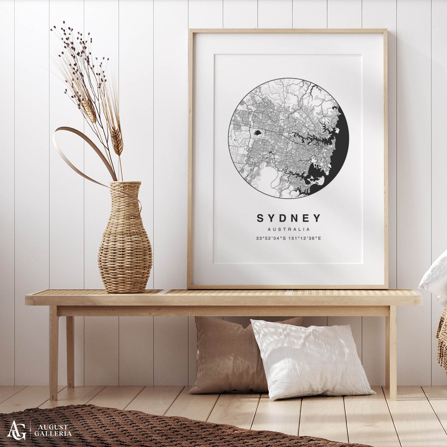 Sydney Minimalist Map