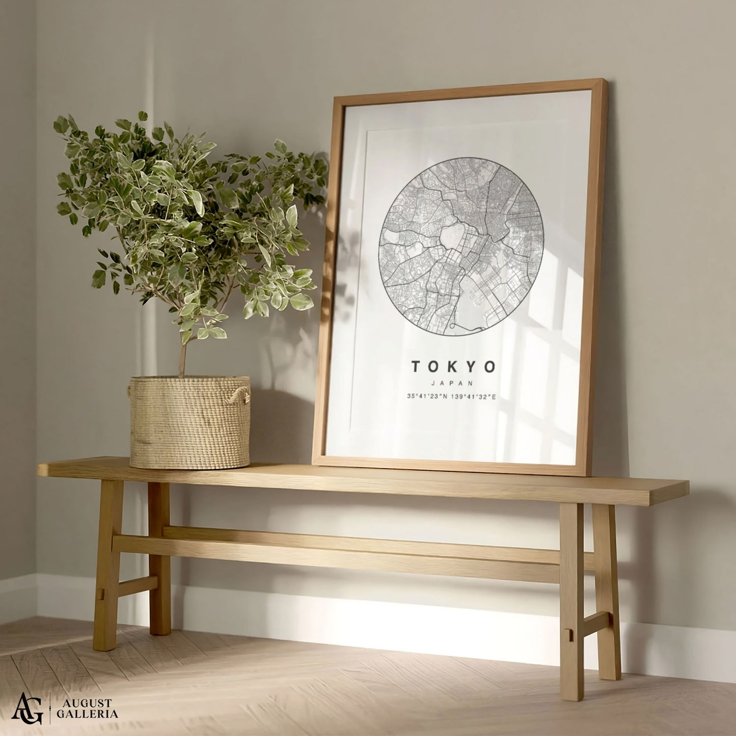 Tokyo Minimalist Map