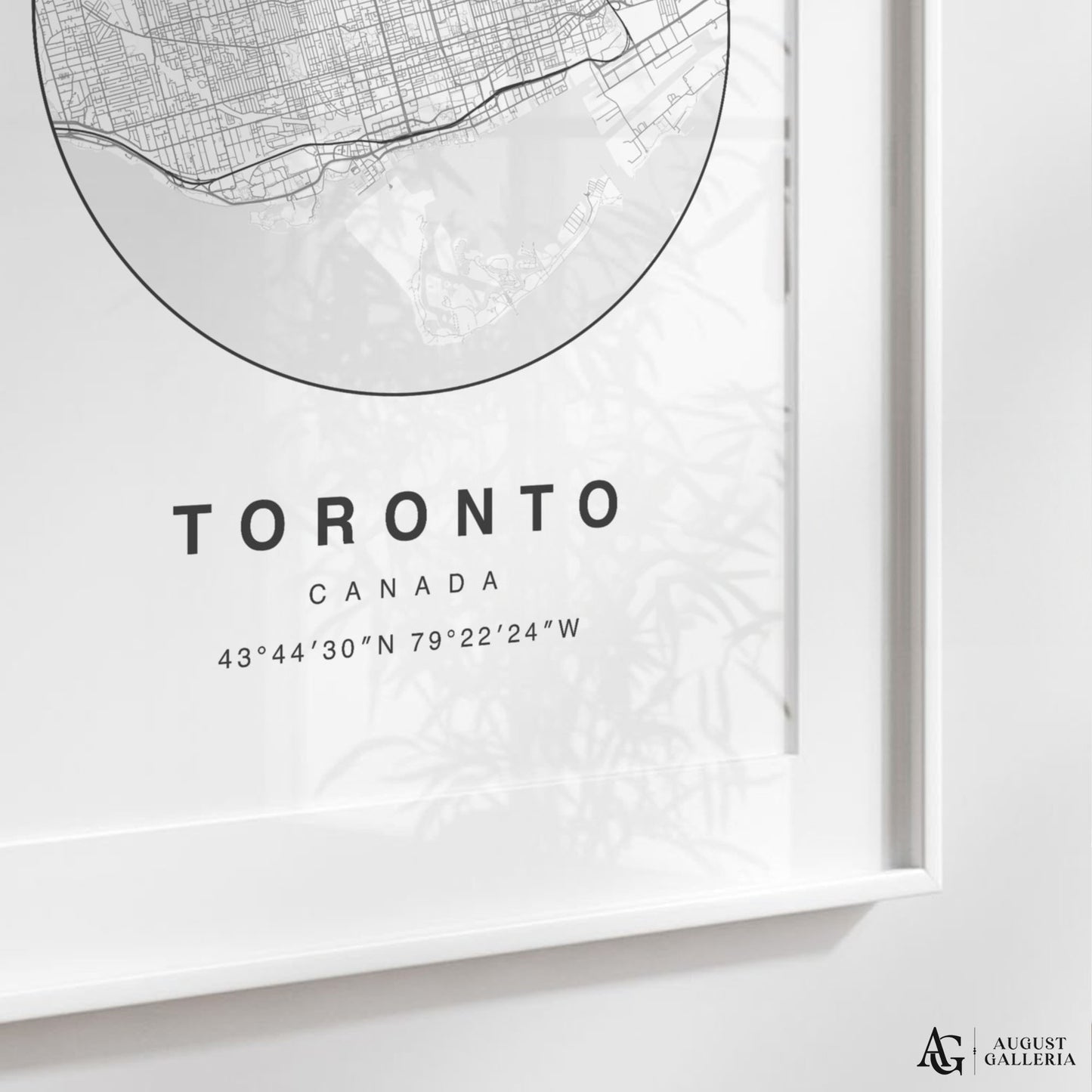 Toronto Minimalist Map