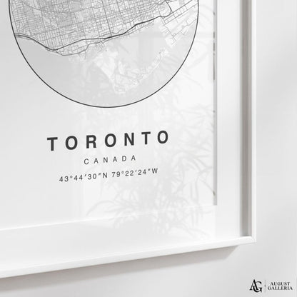 Toronto Minimalist Map
