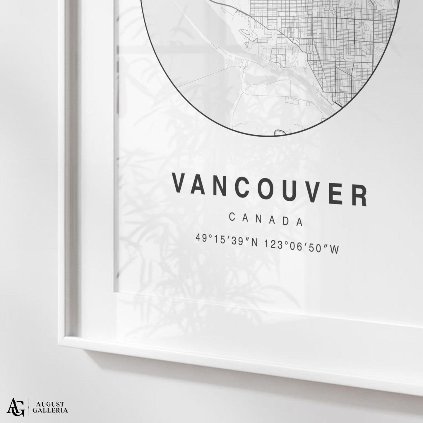 Vancouver Minimalist Map