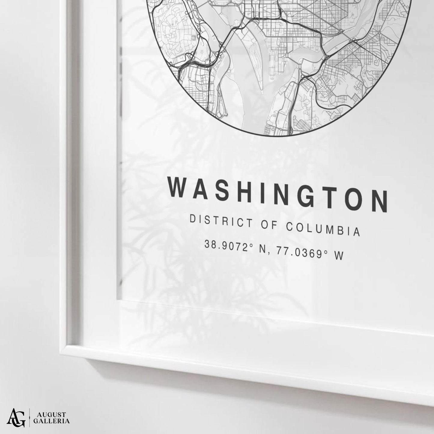 Washington Minimalist Map