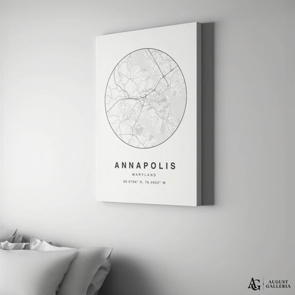 Annapolis Minimalist Map