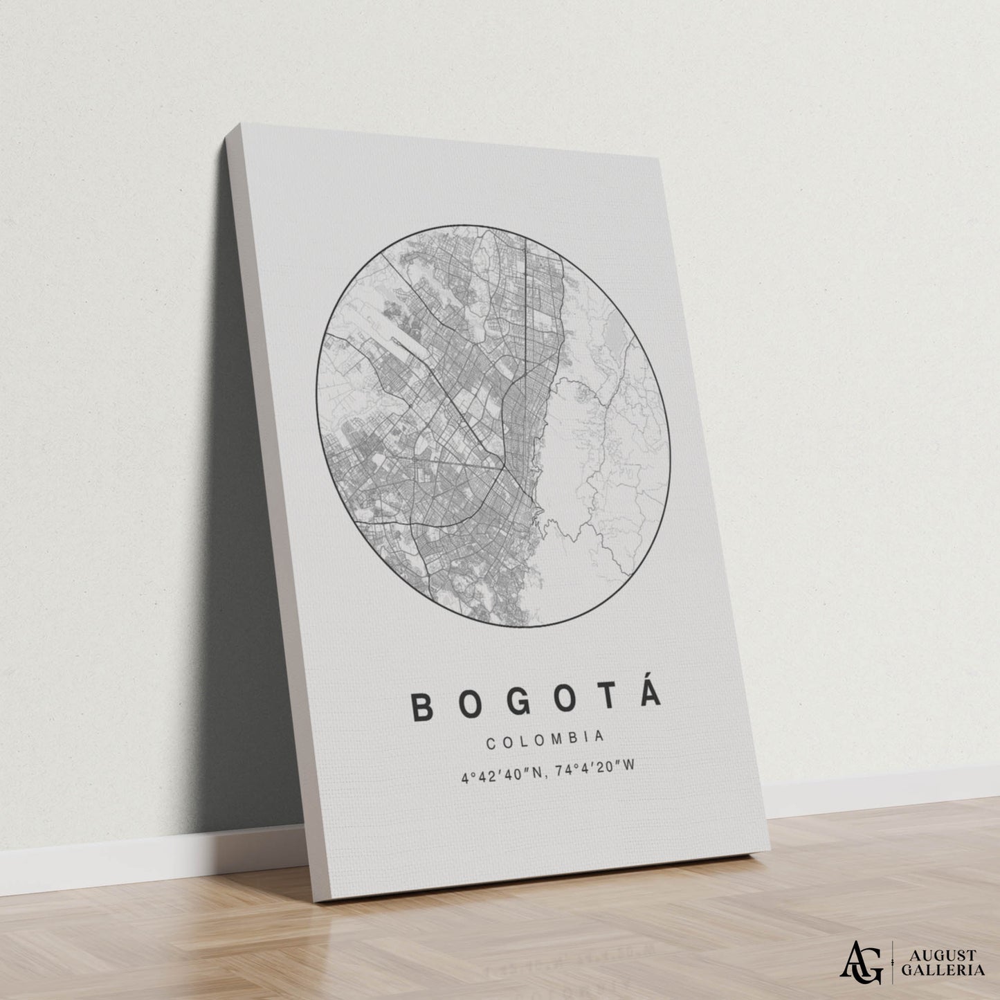 Bogota Minimalist Map
