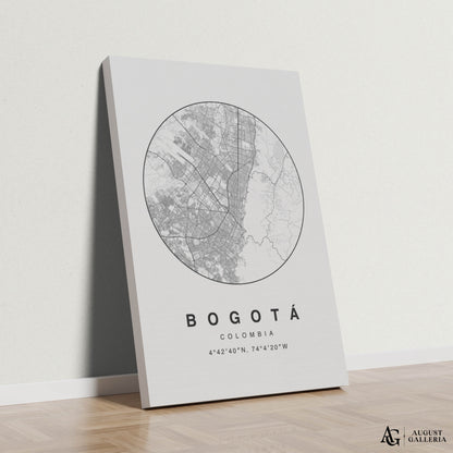 Bogota Minimalist Map