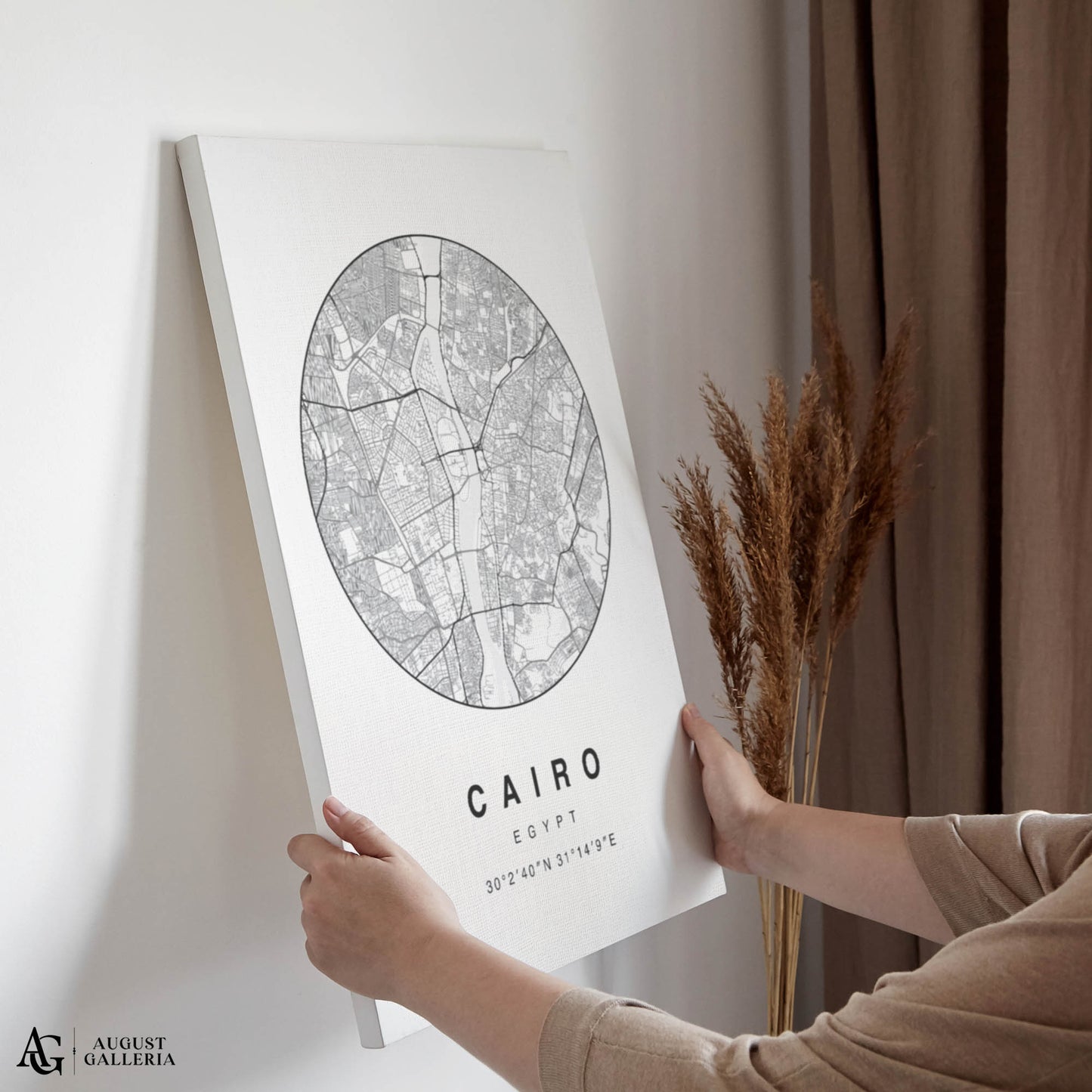 Cairo Minimalist Map