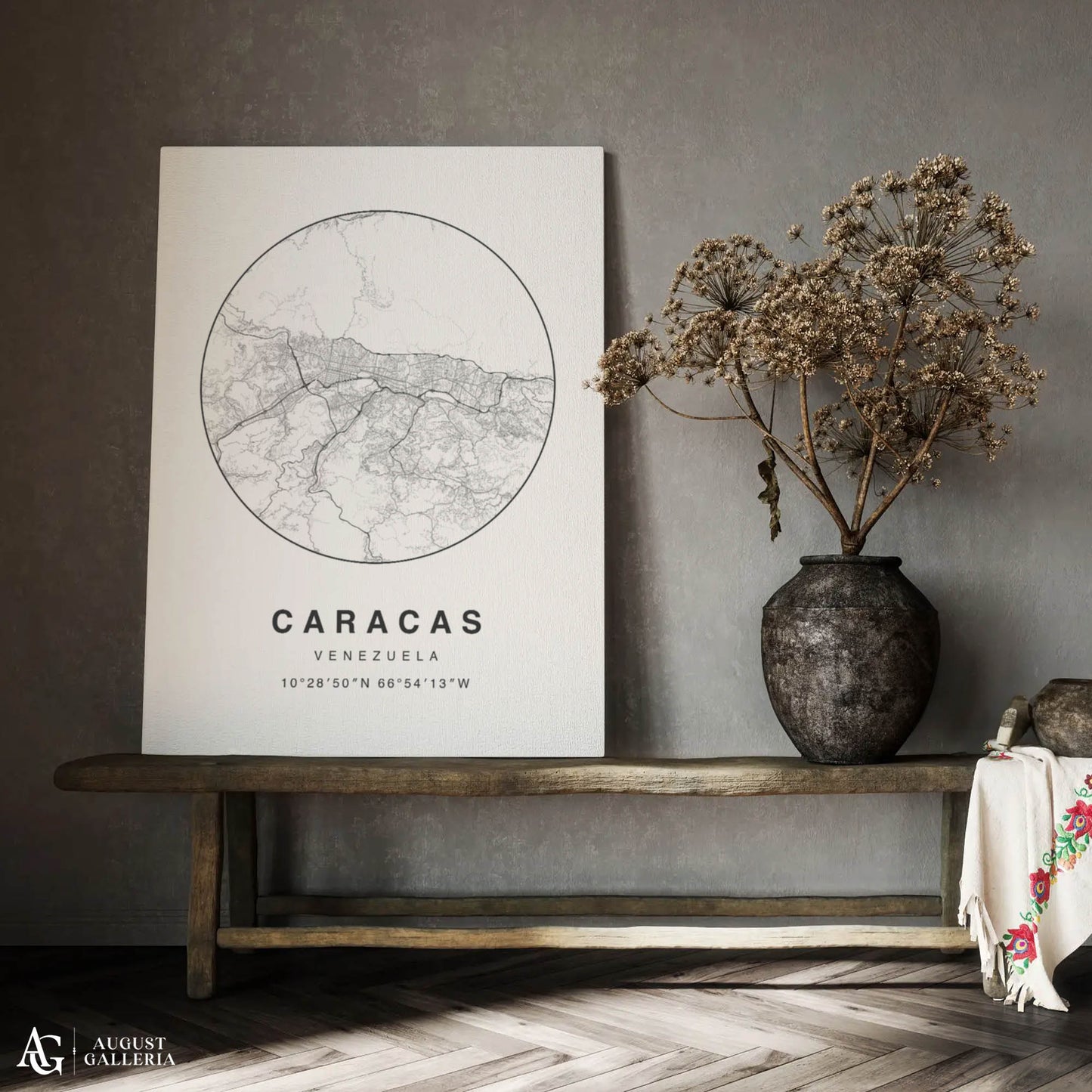 Caracas Minimalist Map