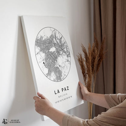 La Paz Minimalist Map