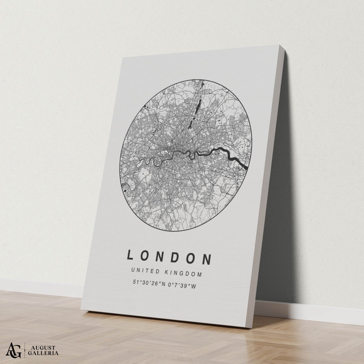 London Minimalist Map
