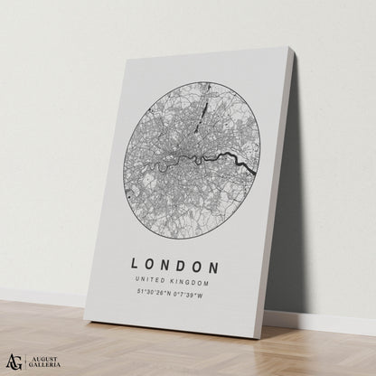 London Minimalist Map