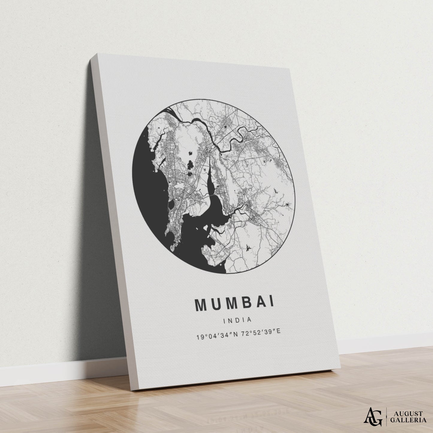 Mumbai Minimalist Map