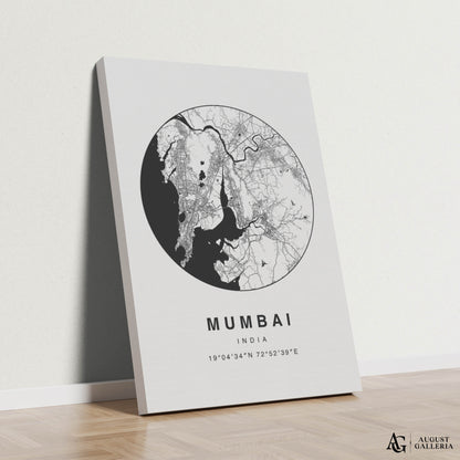 Mumbai Minimalist Map