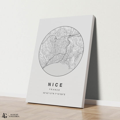 Nice Minimalist Map