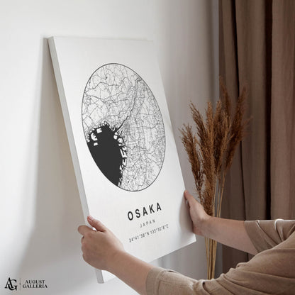 Osaka Minimalist Map