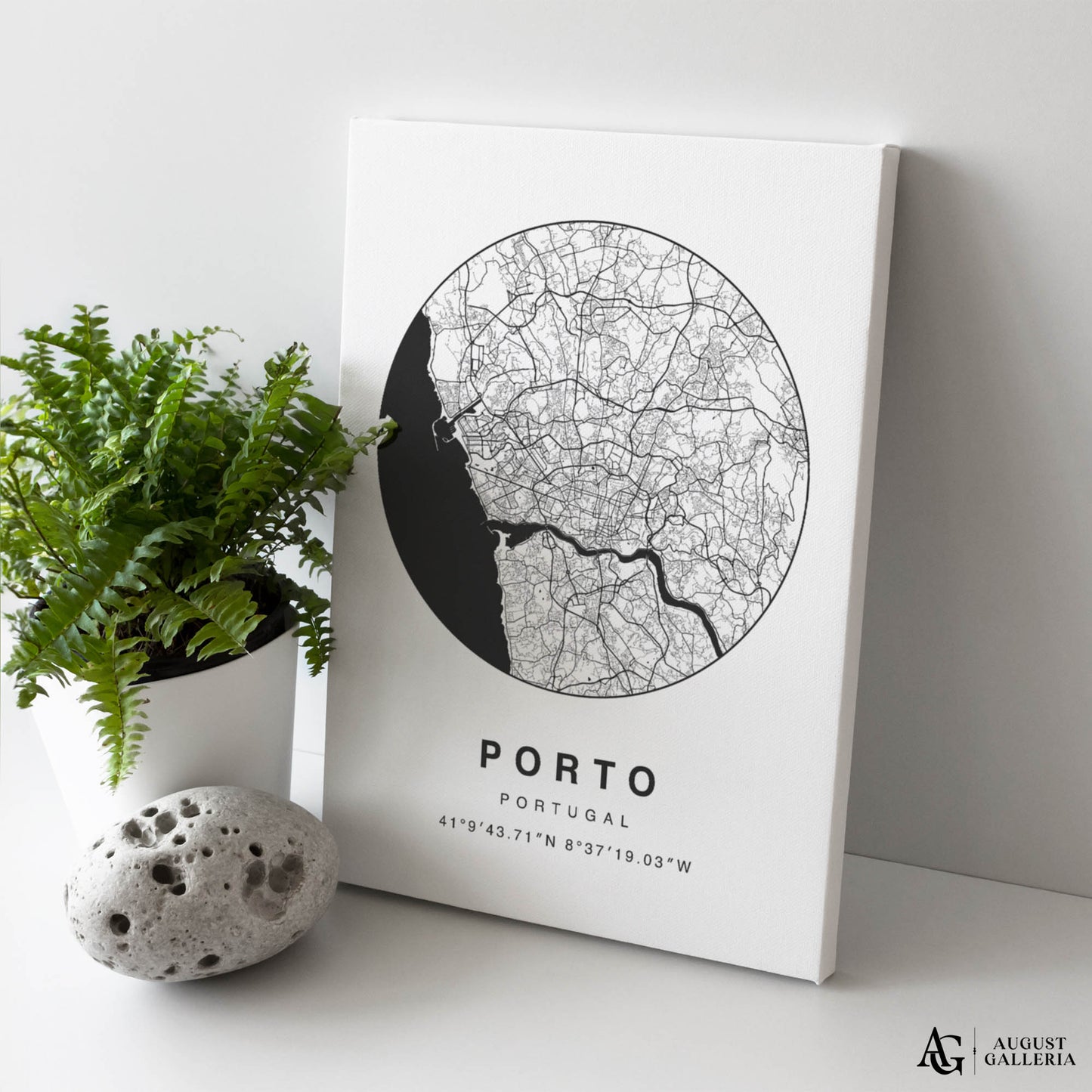 Porto Minimalist Map