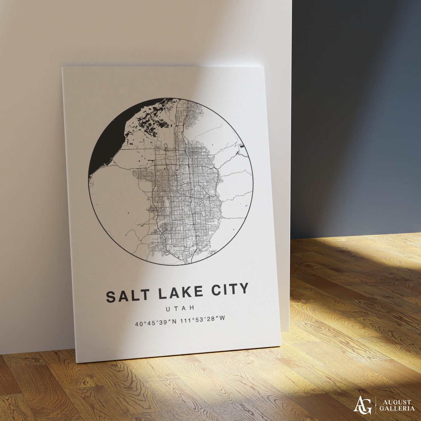 Sacramento Minimalist Map