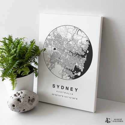 Sydney Minimalist Map