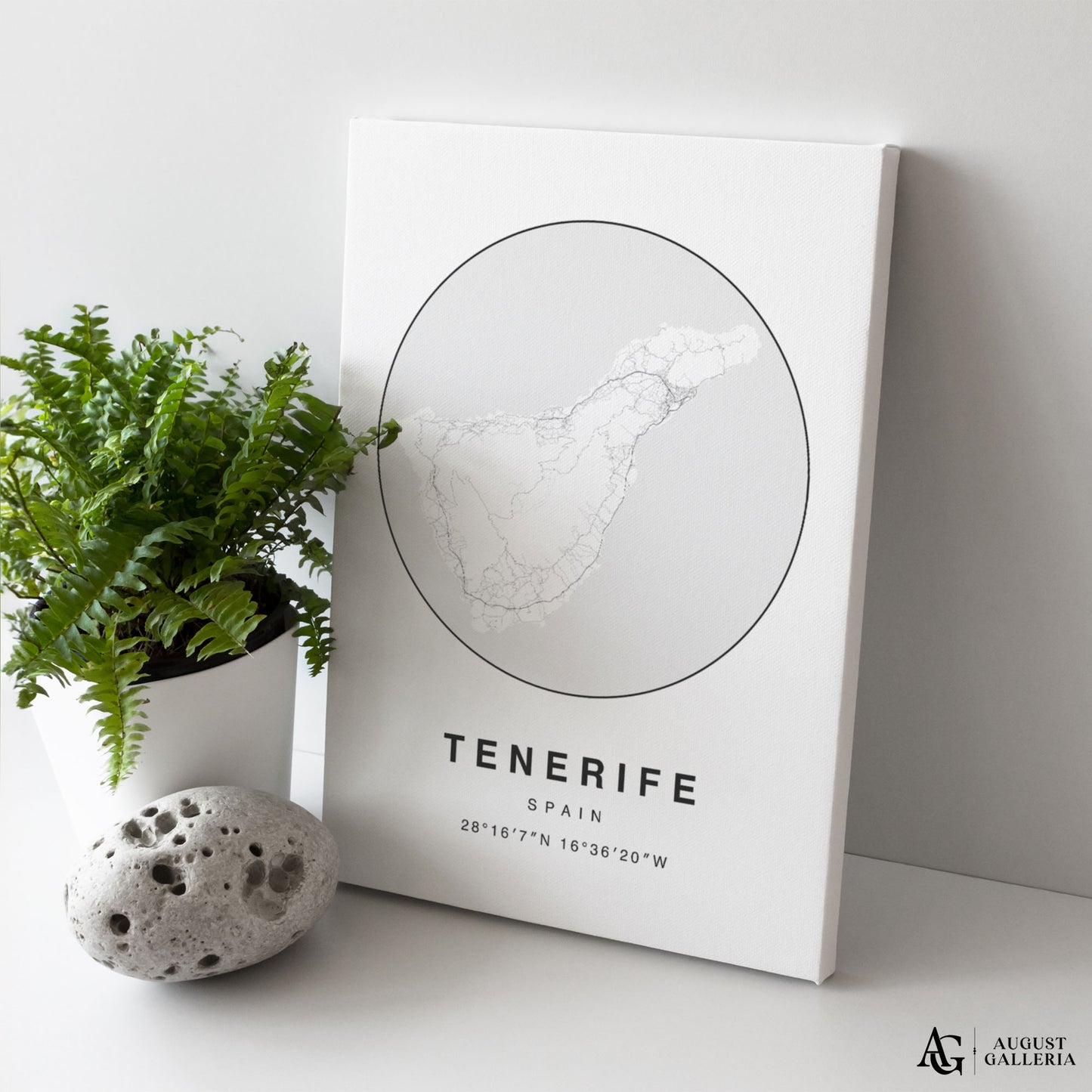 Tenerife Minimalist Map
