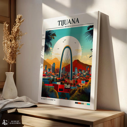 Tijuana Mexico Travel Print