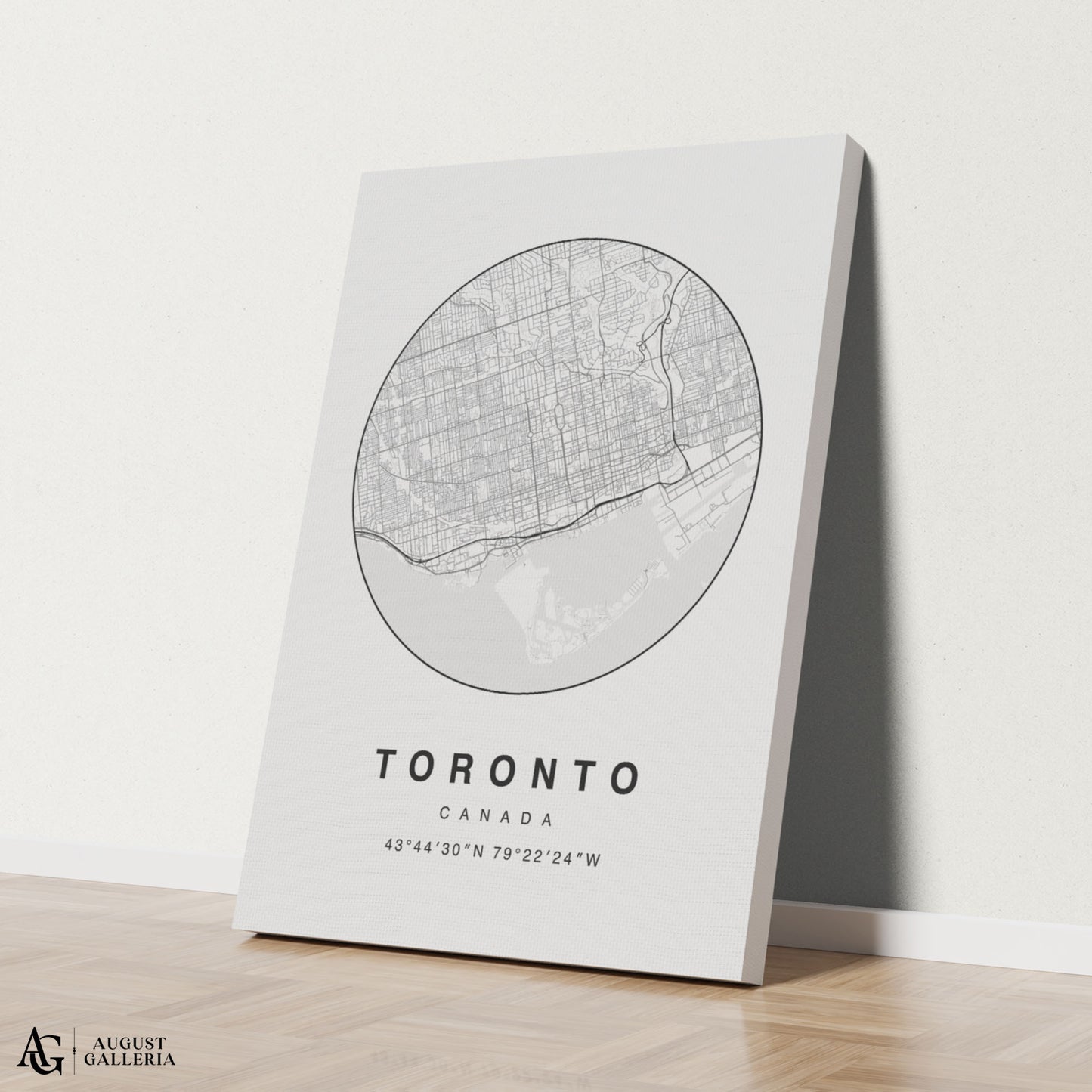 Toronto Minimalist Map