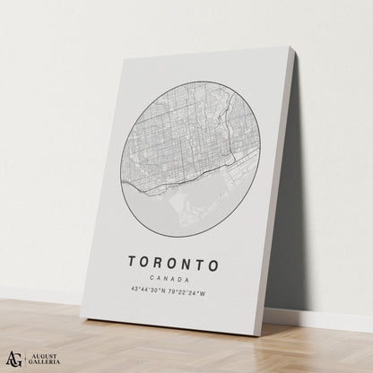 Toronto Minimalist Map