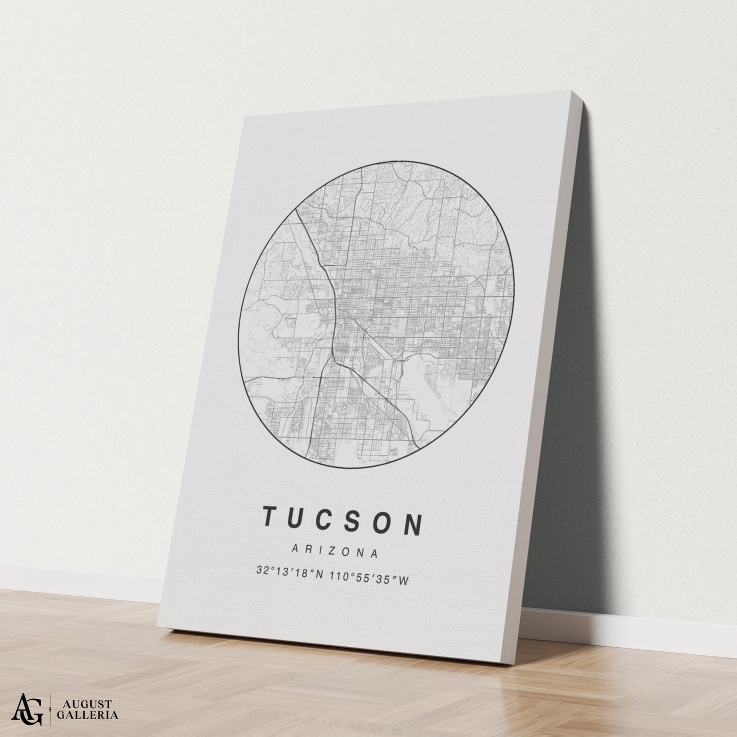 Tucson Minimalist Map