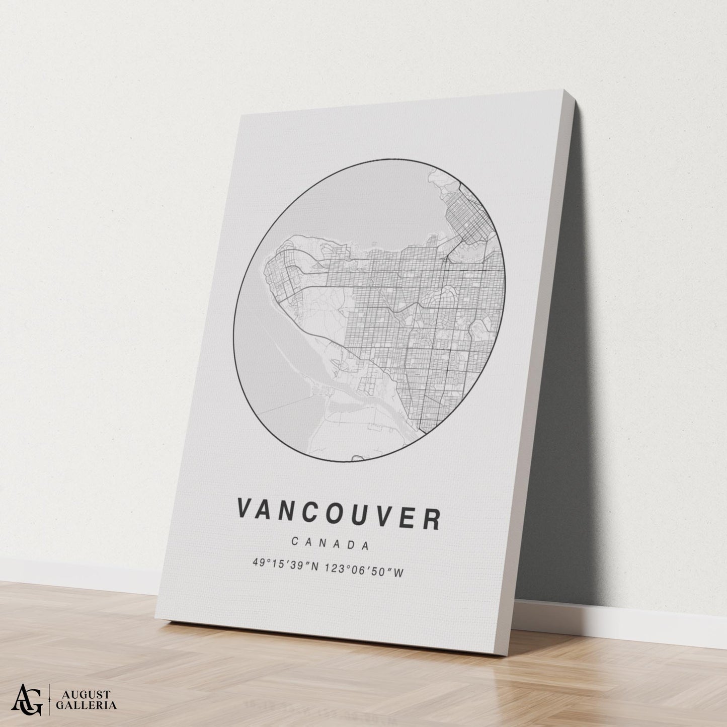 Vancouver Minimalist Map