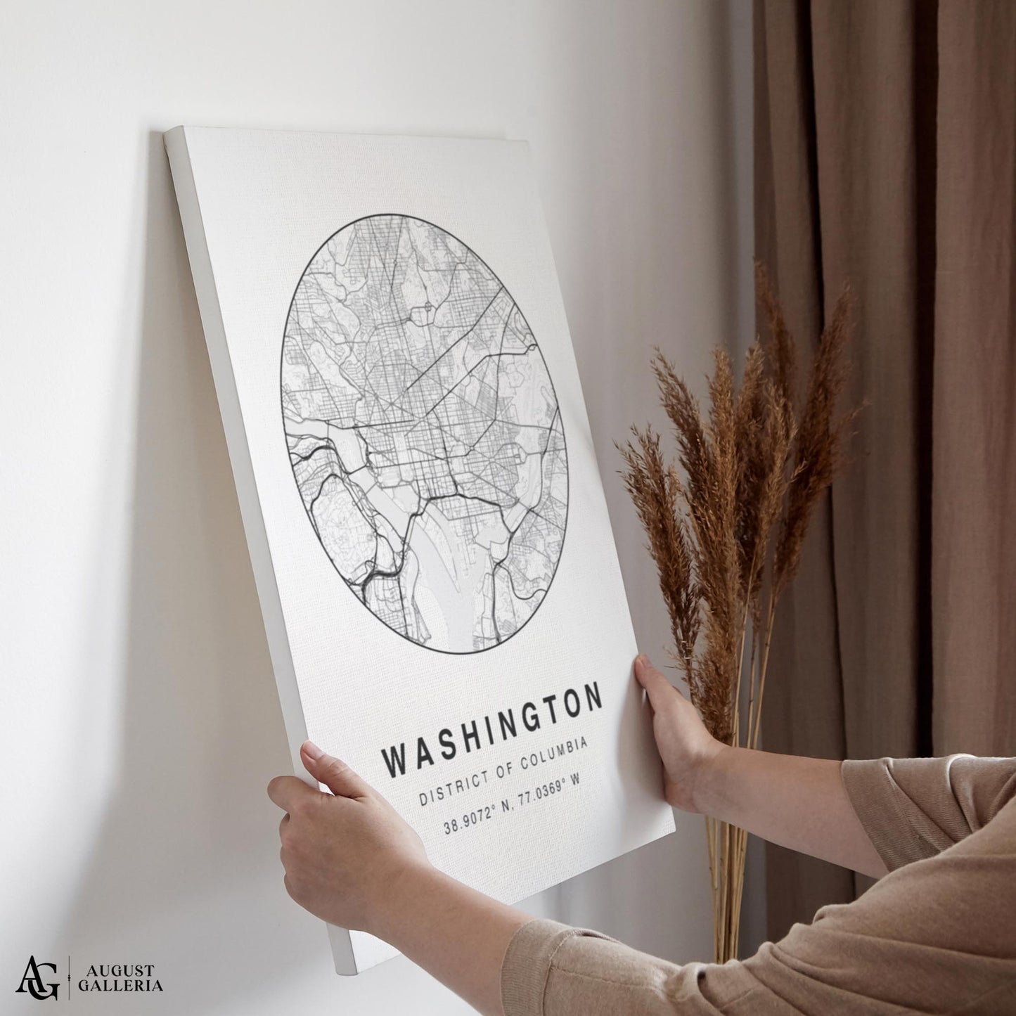 Washington Minimalist Map