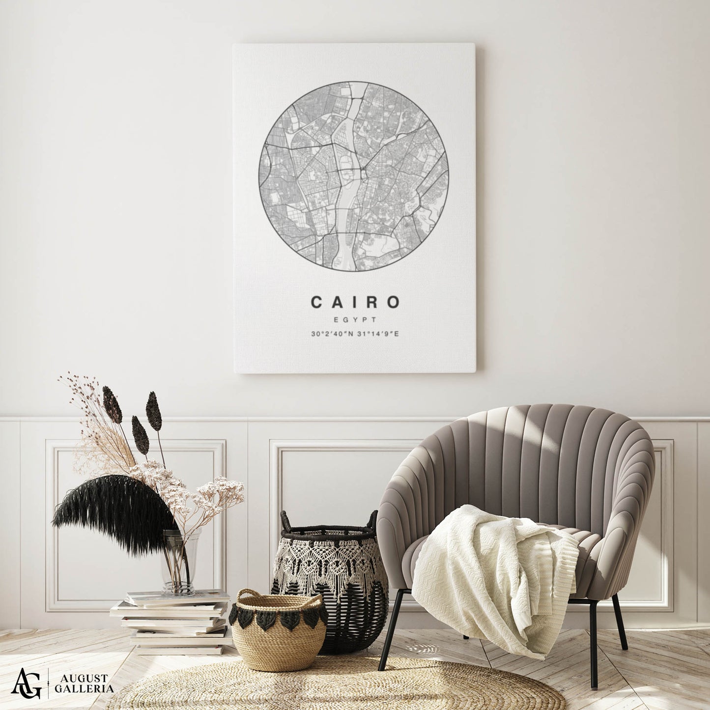 Cairo Minimalist Map