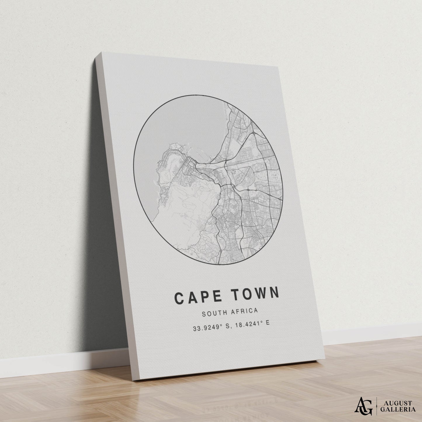 Cape Town Minimalist Map