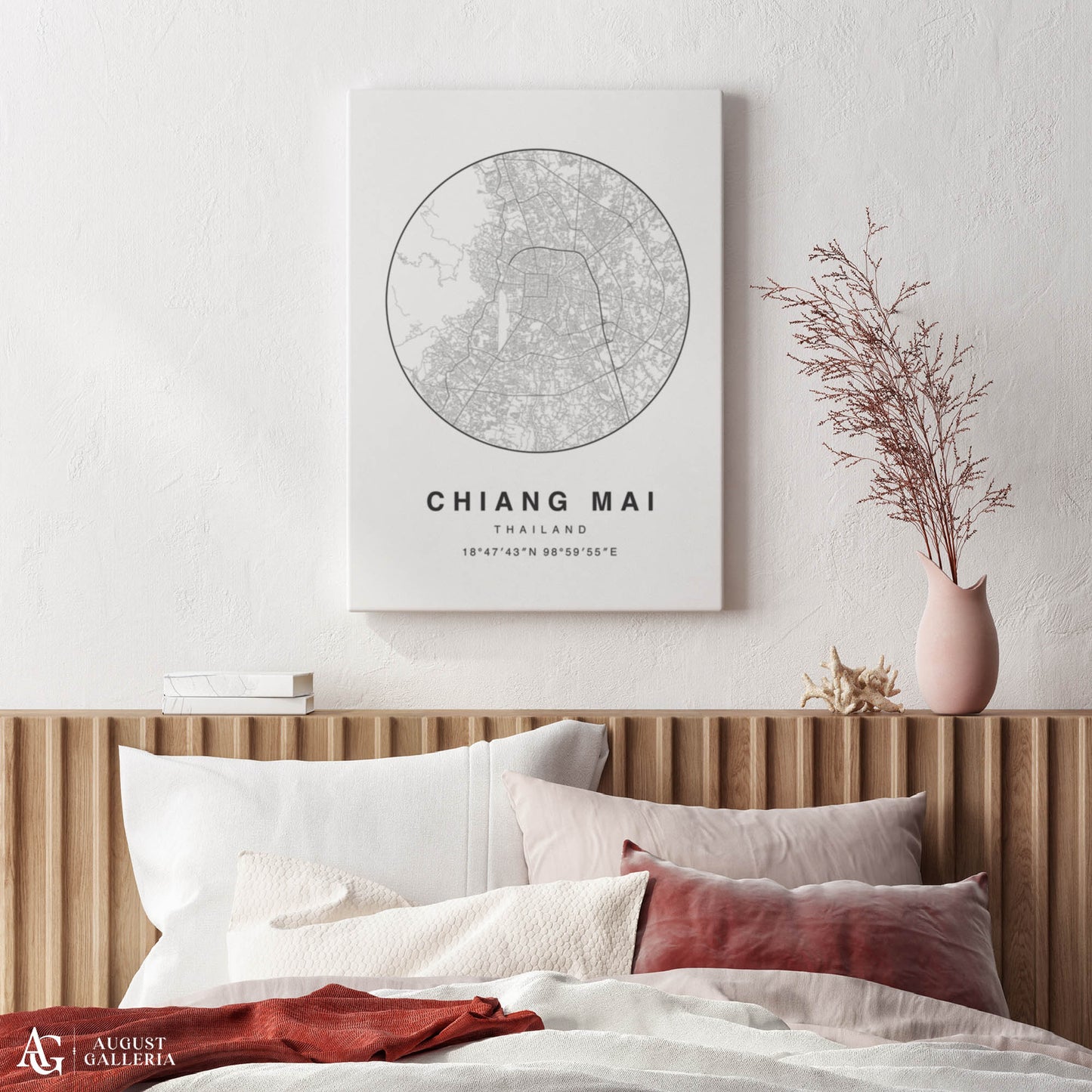 Chiang Mai Minimalist Map