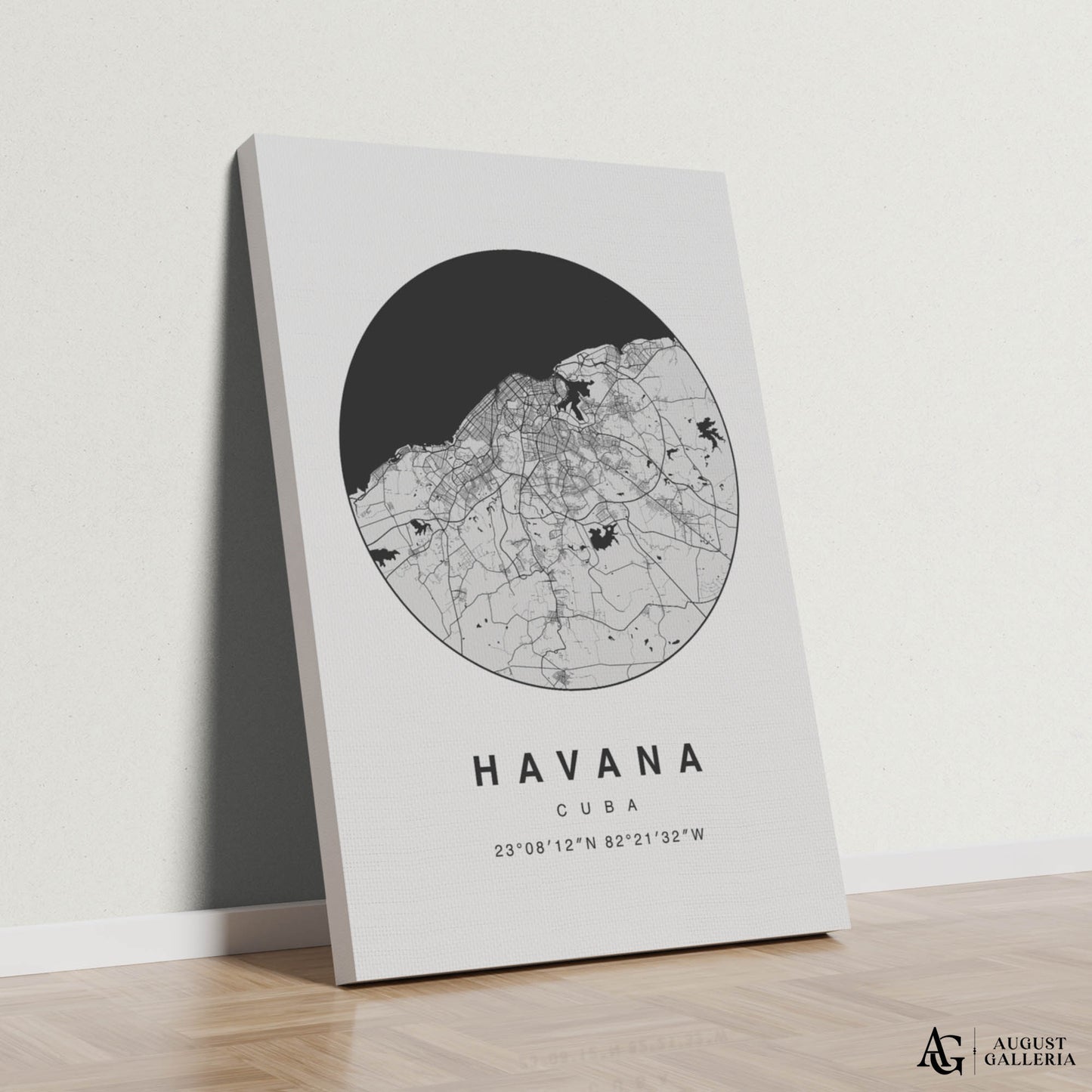Havana Minimalist Map