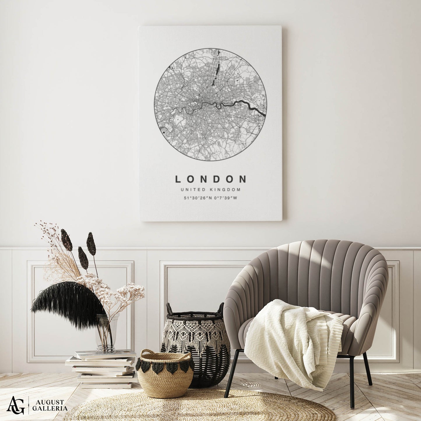 London Minimalist Map