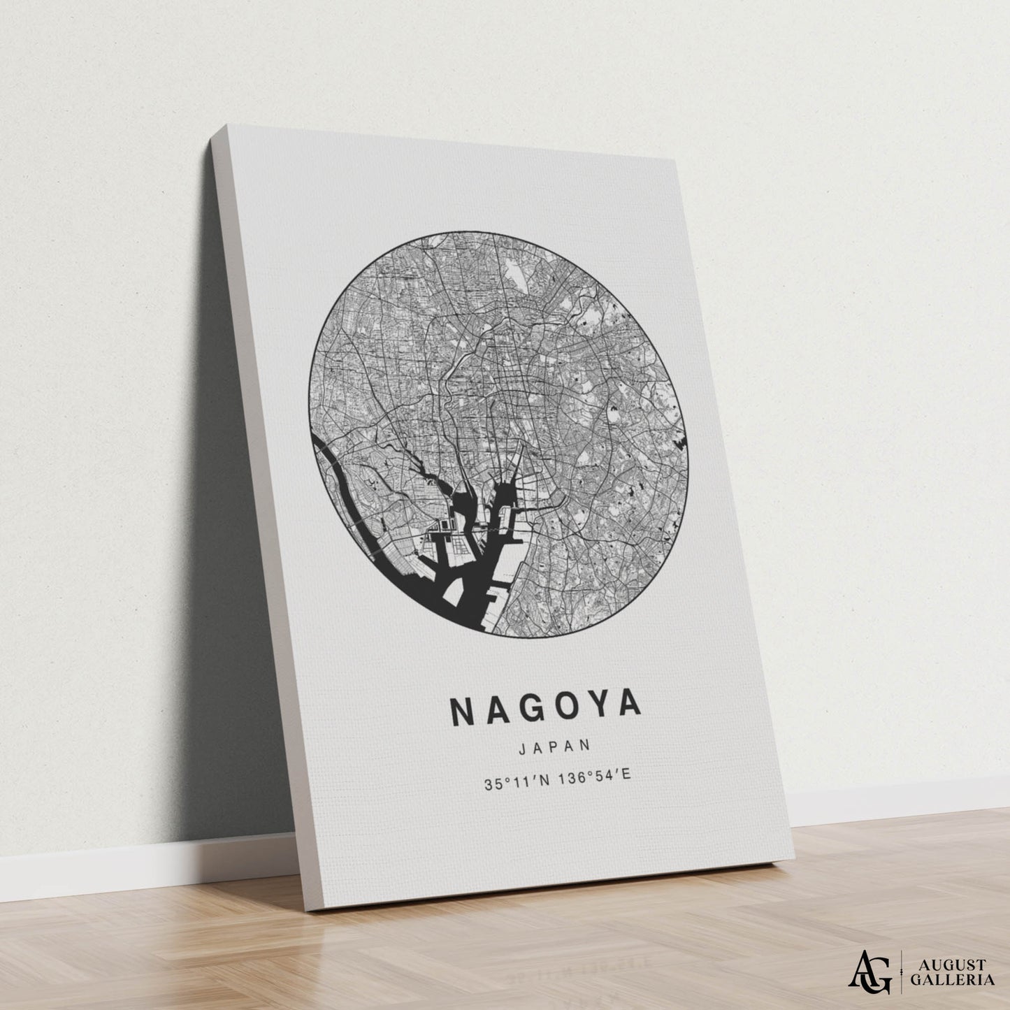 Nagoya Minimalist Map