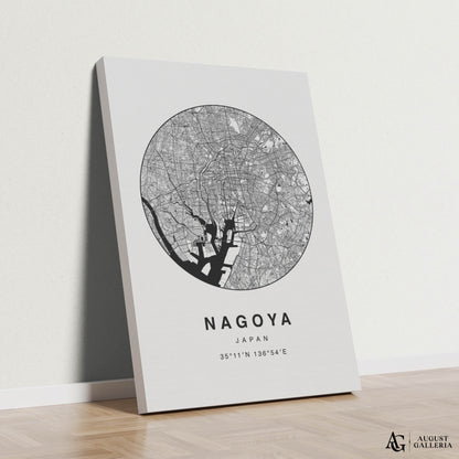 Nagoya Minimalist Map