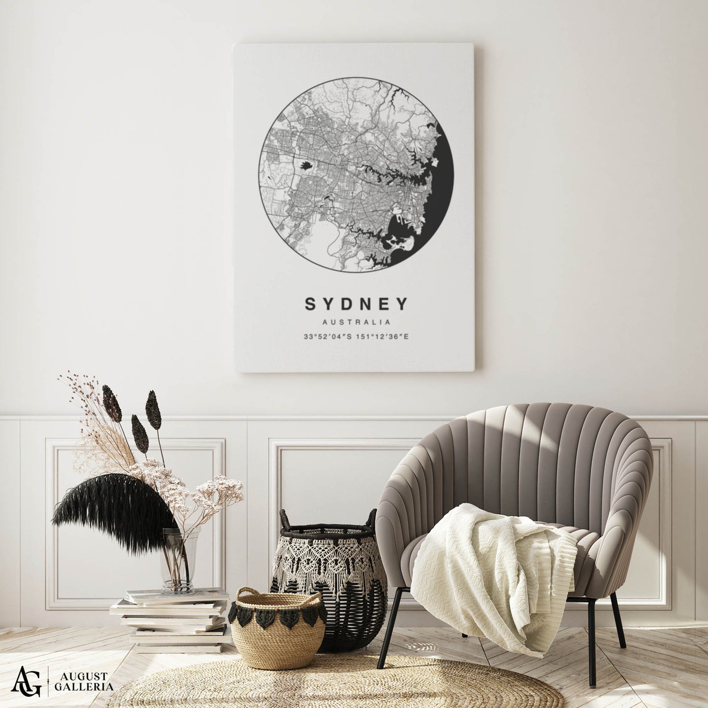 Sydney Minimalist Map