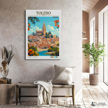 Toledo Spain Travel Print