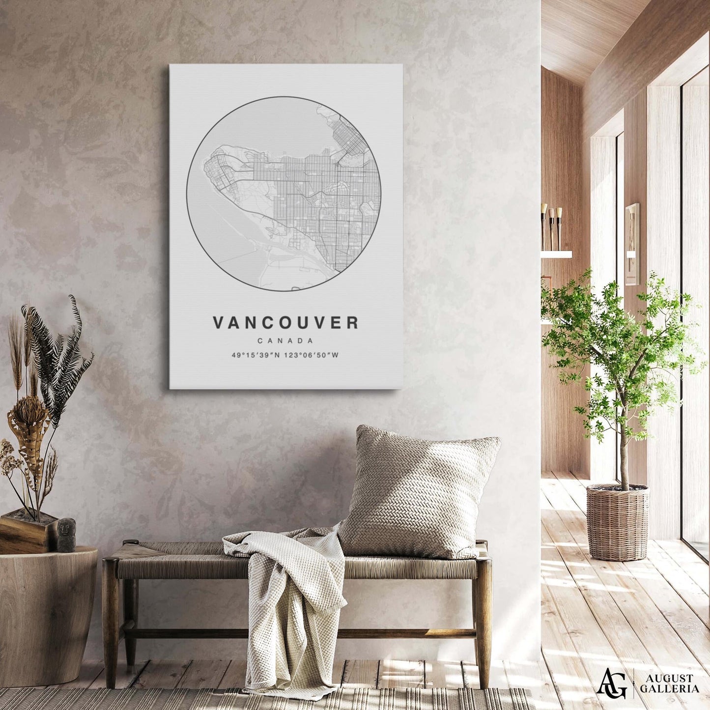 Vancouver Minimalist Map