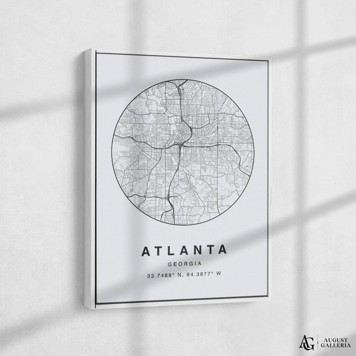 Atlanta Minimalist Map