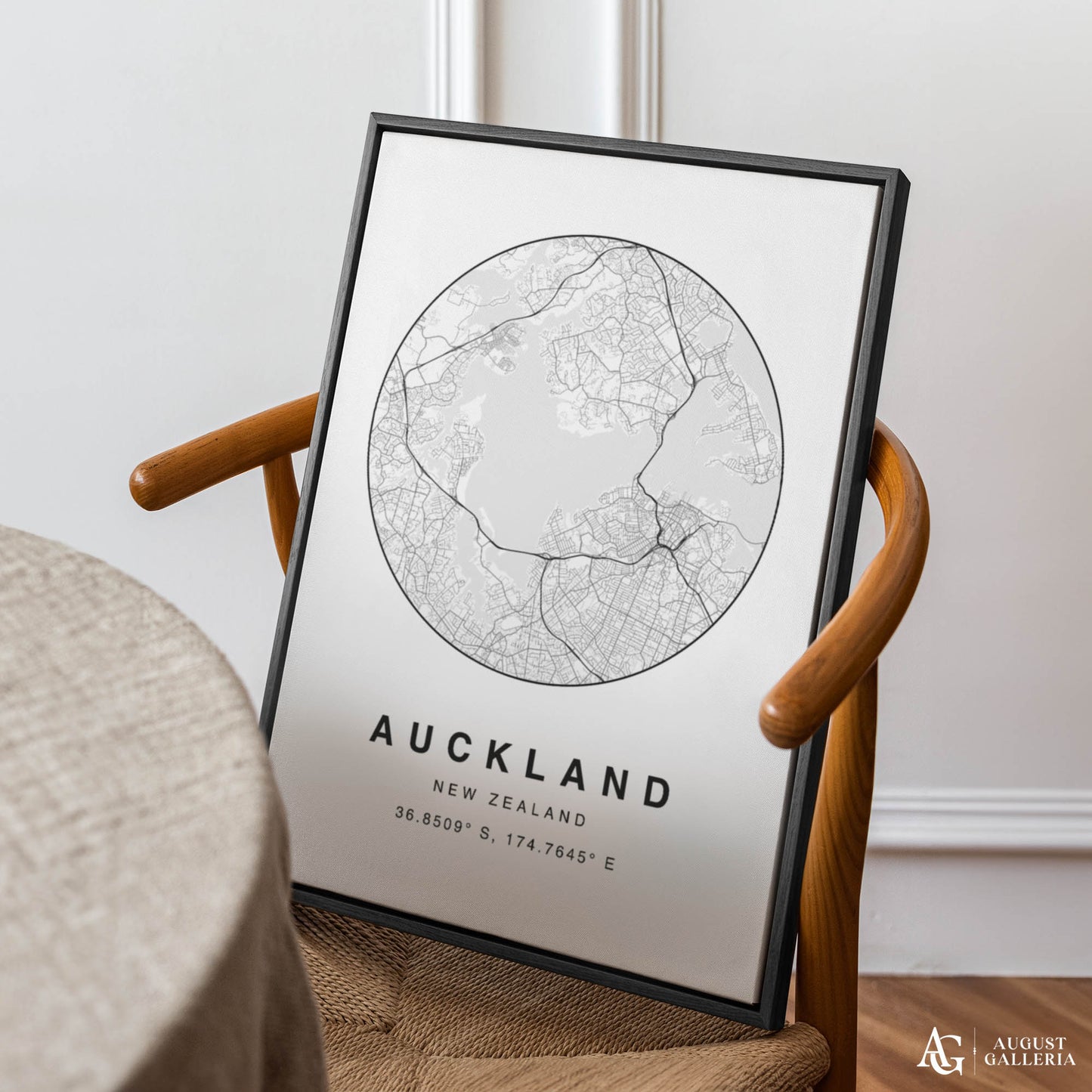 Auckland Minimalist Map