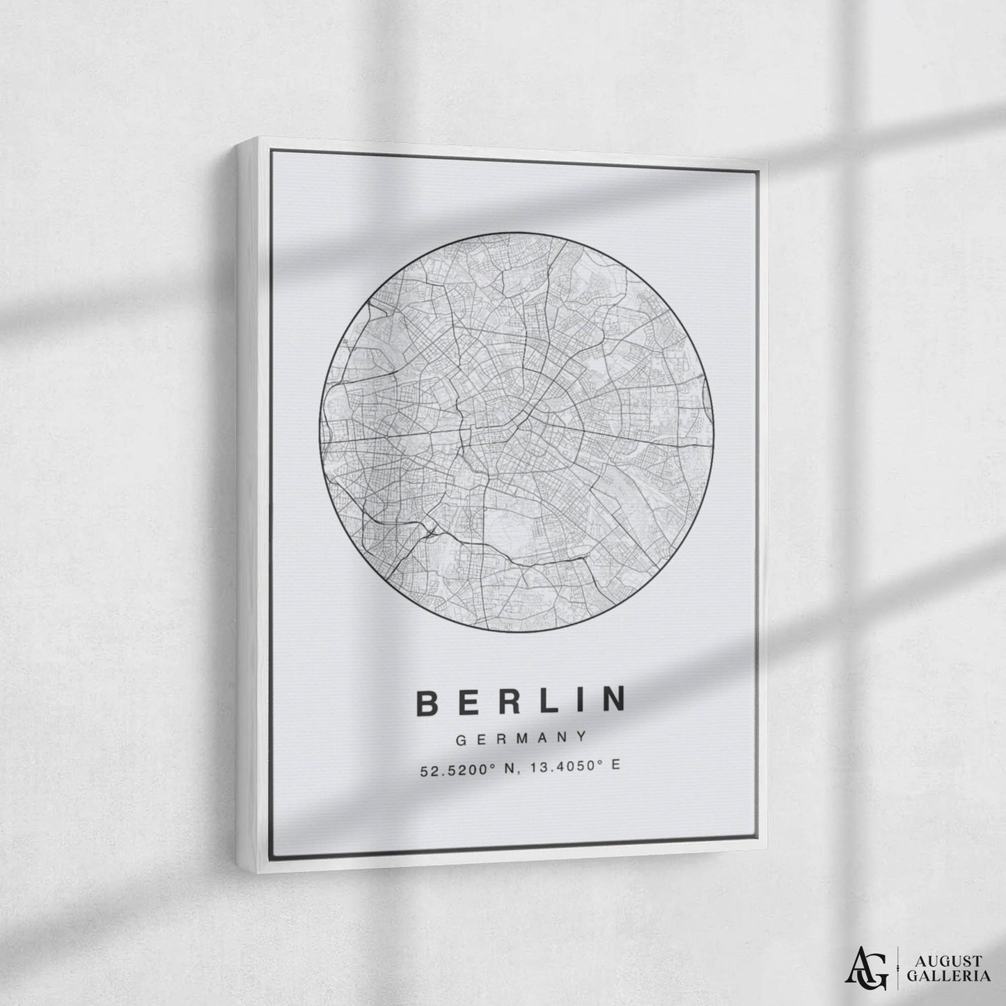 Berlin Minimalist Map