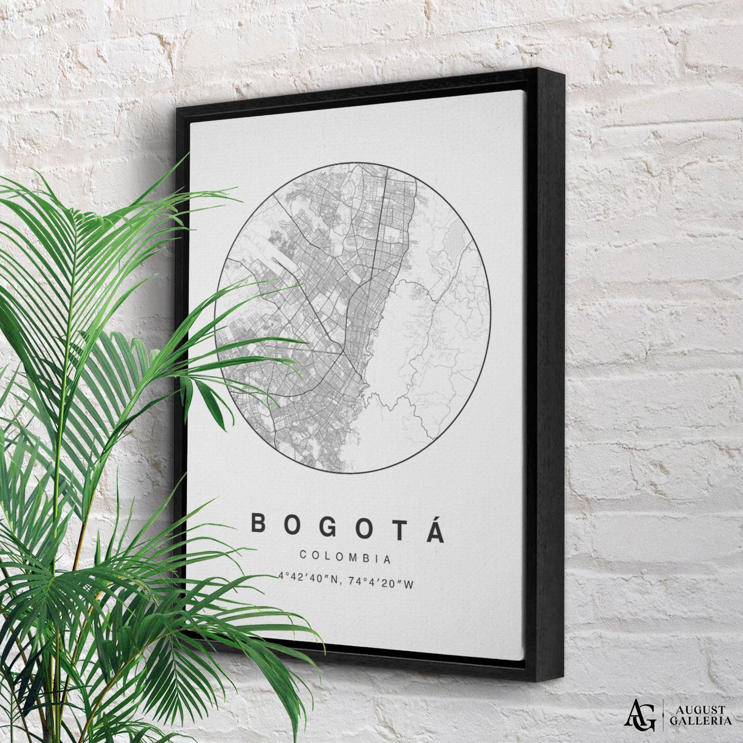 Bogota Minimalist Map