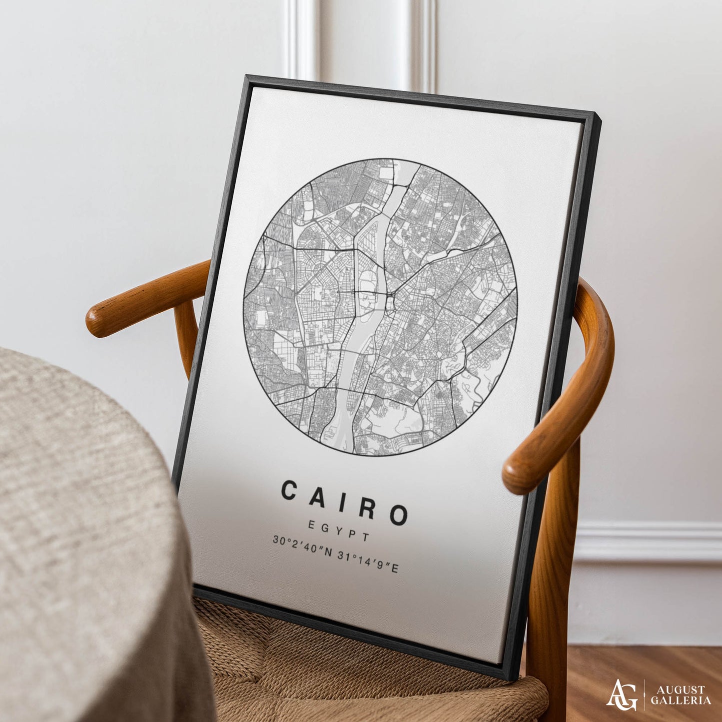 Cairo Minimalist Map