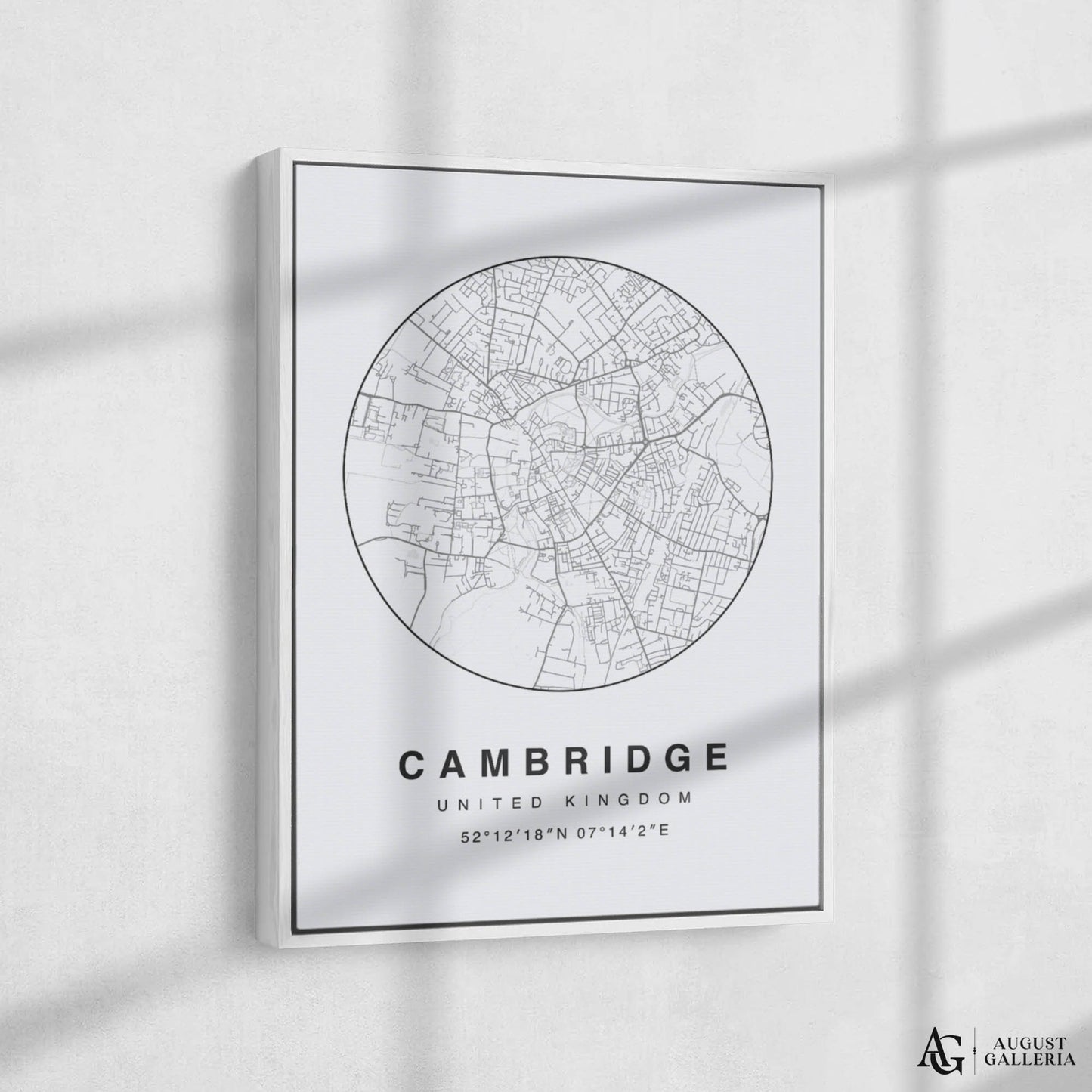 Cambridge Minimalist Map